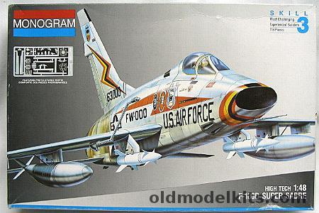 Monogram 1/48 F-100D Super Sabre High Tech, 5471 plastic model kit